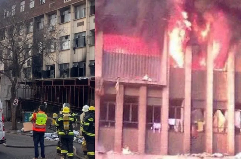 Building में आग, 74 की मौत 