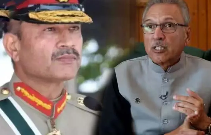 Pak Army ने राष्ट्रपति को धमकाया