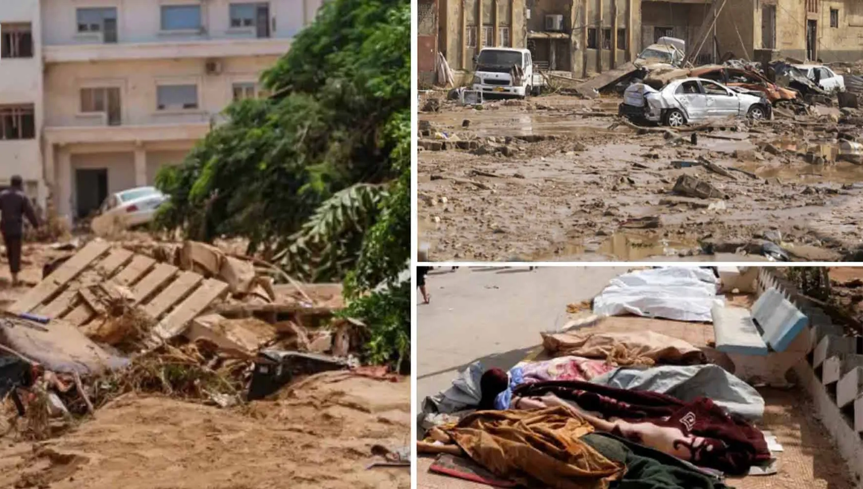 विनाशकारी बाढ़ ने Libya में मचाई तबाही, अब तक 3 हजार लोगों की मौत