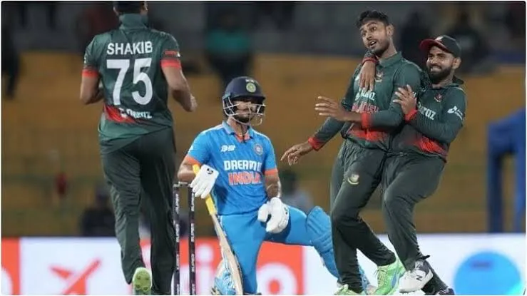 Asia Cup में Bangladesh ने भारत को छह रन से हराया