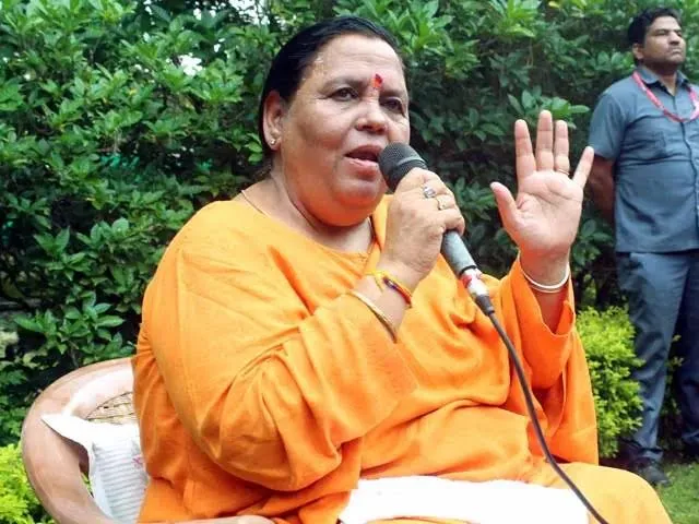 Uma Bharati ने सत्ता में चाहती हैं OBC के लिए बराबर की हिस्सेदारी