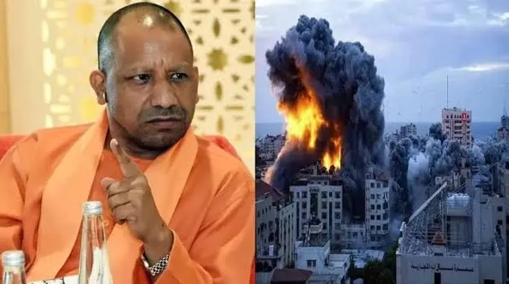 Israel-Palestine विवाद पर Yogi सरकार सख्त, भारत सरकार के स्टैंड के खिलाफ बोलने पर कार्रवाई की चेतावनी