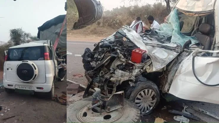 PM मोदी की रैली में ड्यूटी के लिए जा रहे पुलिसकर्मियों की गाड़ी का एक्सीडेंट, 6 की मौत