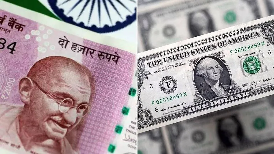 रुपया दो पैसे बढ़कर 83.30 प्रति dollar