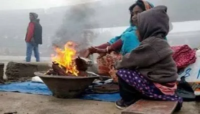 MP में सर्द हवाओं ने बढ़ाई ठिठुरन