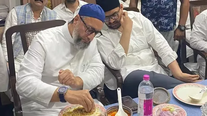 Mukhtar के घर पहुंचे ओवैसी बोले- हम उनके साथ जो मुख्तार अंसारी को चाहते हैं