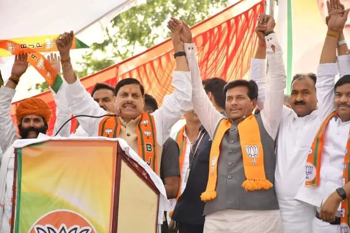 मुख्यमंत्री Dr. Mohan Yadav ने मुरैना एवं ग्वालियर में आयोजित जनसभाओं को किया संबोधित