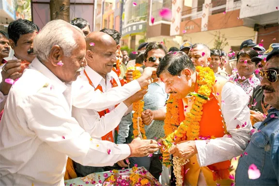 मुख्यमंत्री Dr. Mohan Yadav ने देवास, राजगढ़, सागर, लोकसभा क्षेत्रों में आयोजित जनसभाओं को संबोधित किया