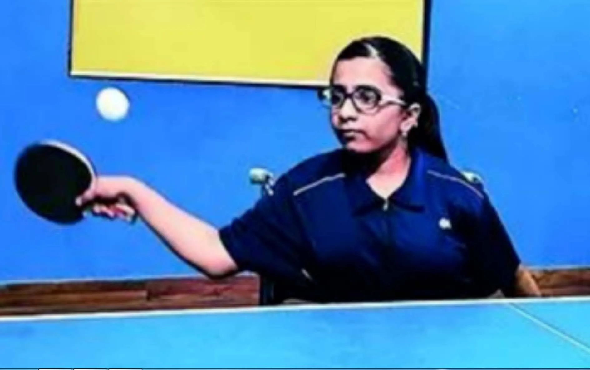 Paralympics पर हैं टेटे खिलाड़ी विजया की नजरें