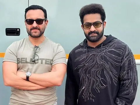 डबल रोल में नजर आए Junior NTR, सैफ से लेंगे पंगा