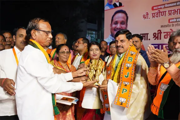 Chief Minister Dr. Mohan Yadav ने नागपुर जिले के दक्षिण-पश्चिम, पश्चिम,  मध्य व ग्रामीण विधानसभा में स्थानीय कार्यक्रम व जनसभाओं को किया संबोधित