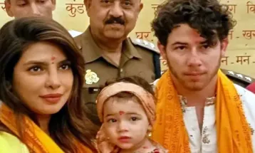 महाकुंभ 2025 में शामिल होने प्रयागराज पहुंची Priyanka Chopra