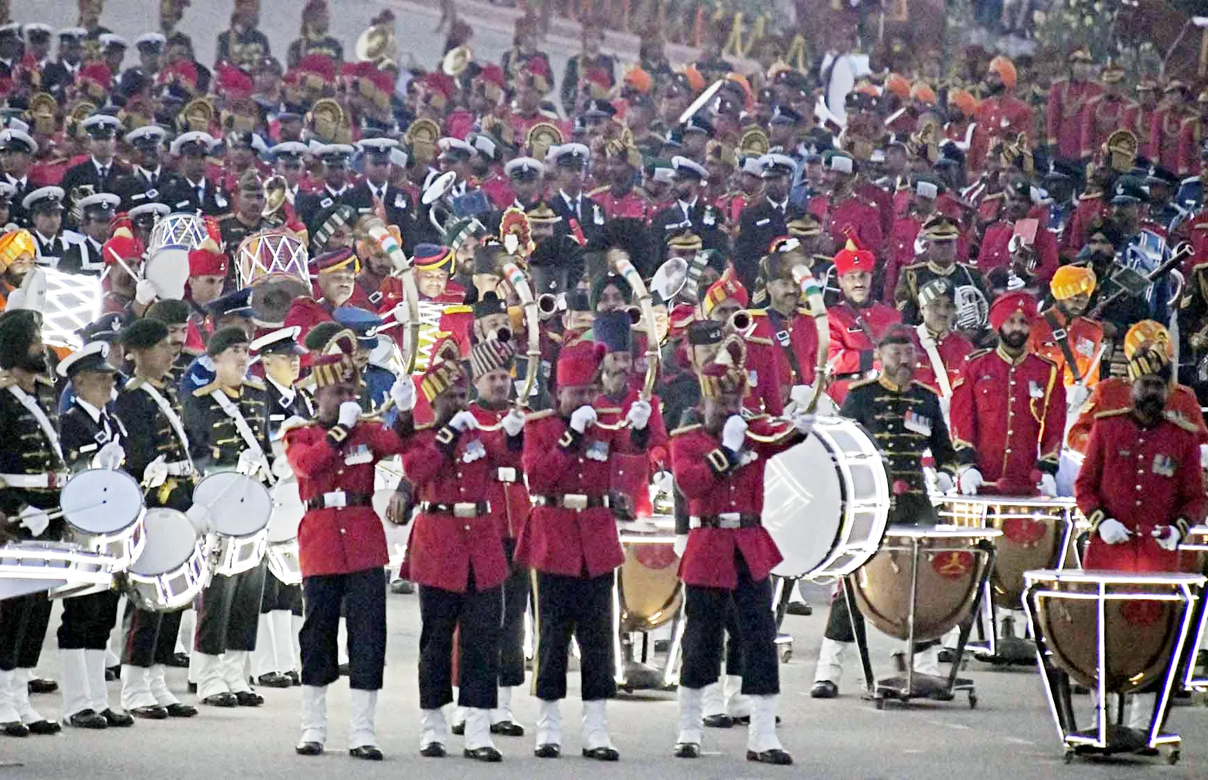 बीटिंग द रिट्रीट के साथ Republic Day समारोह का हुआ समापन