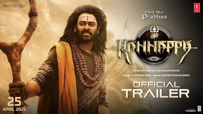 मेकर्स द्वारा फिल्म कन्नप्पा से Prabhas का नया लुक जारी