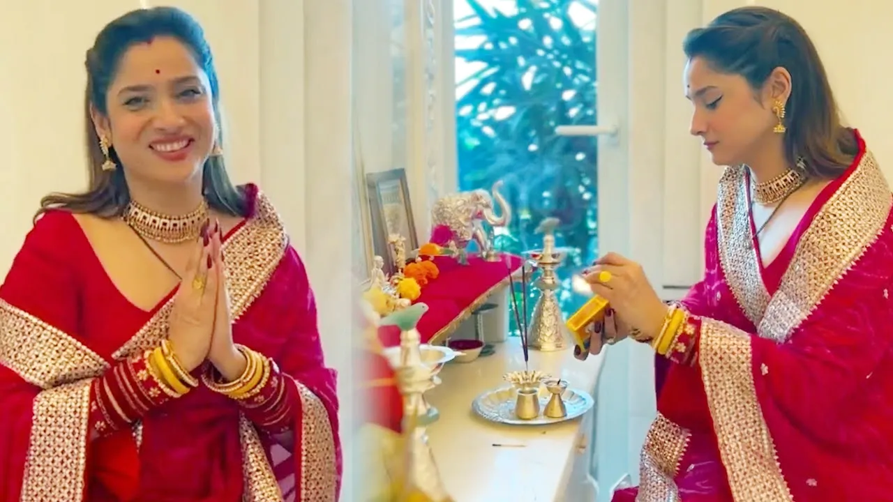 Mahashivratri पर अंकिता लोखंडे ने घर में ही की पूजा