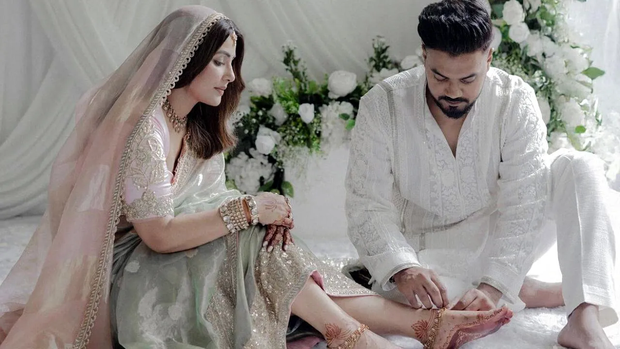 बॉयफ्रेंड रॉकी से चुपचाप शादी रचाई Hina Khan ने
