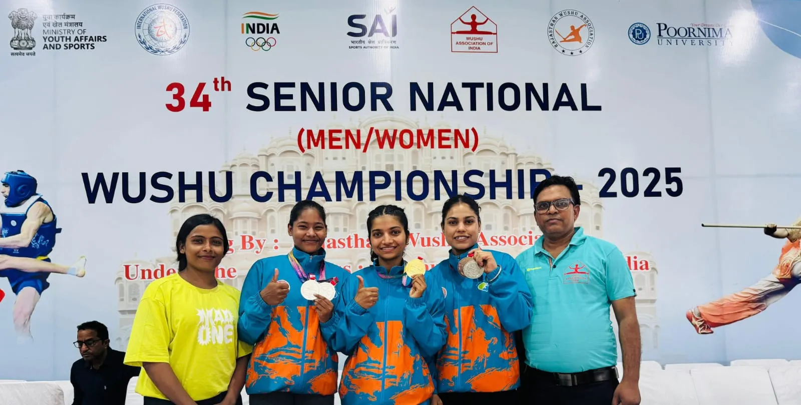 Senior National Wushu Championship जयपुर-राजस्थान 17 से 19 जून 2025