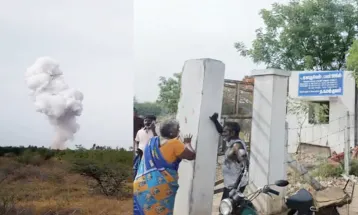 Sivakasi में एक पटाखा फैक्ट्री में धमाका, 5 की मौत, कई झुलसे