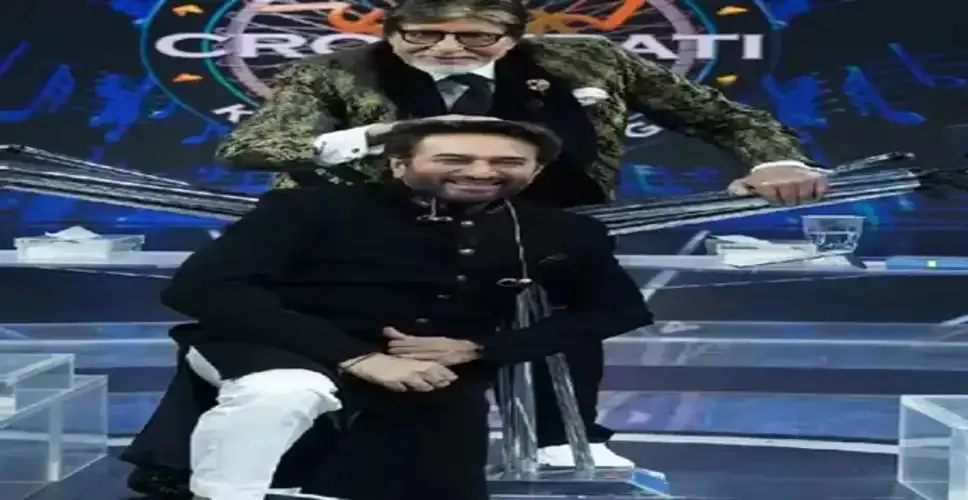 'KBC' के सेट पर बिग बी से मुलाकात की तस्वीरें साझा की सिंगर ने