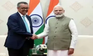 PM Modi ने डब्ल्यूएचओ प्रमुख टड्रोस से की मुलाकात, पारंपरिक चिकित्सा पर हुई चर्चा