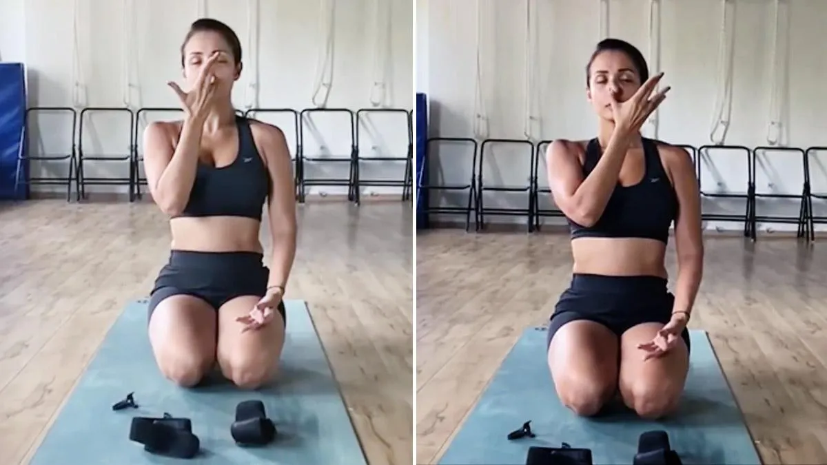 Malaika Arora ने बताए पांच अलग-अलग प्राणायाम