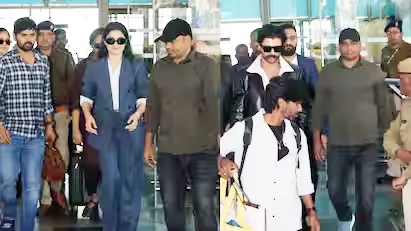 Rashmika Mandanna-Vijay Deverakonda शादी से पहले एयरपोर्ट पर स्पॉट