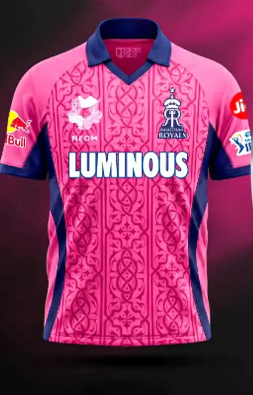 Rajasthan Royals ने आईपीएल के लिए पेश की नई जर्सी