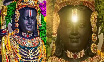 विज्ञान और तकनीक का अनोखा संगम Surya Tilak-12 बजे रामलला के माथे पर हुआ चमकदार तिलक