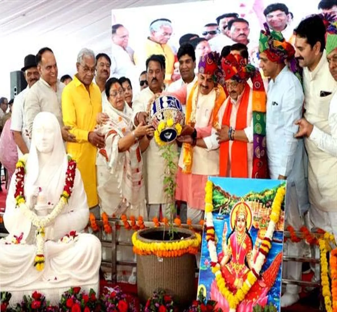 माँ नर्मदा के आशीर्वाद से प्रदेश में बह रही है विकास की नई धारा : CM Dr. Yadav