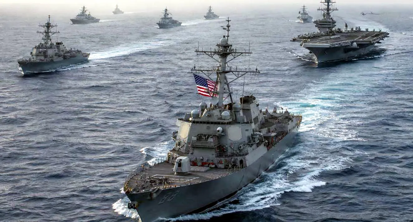America ने समुद्र में उतारे मिसाइल डेस्ट्रॉयर, ईरान पर सटीक हमले की तैयारी