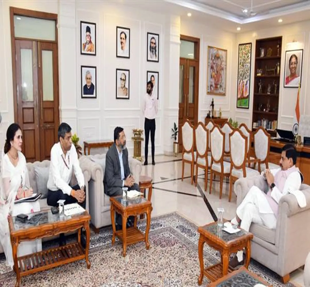 CM Dr. Yadav से मिला एनडीएमए का प्रतिनिधिमंडल