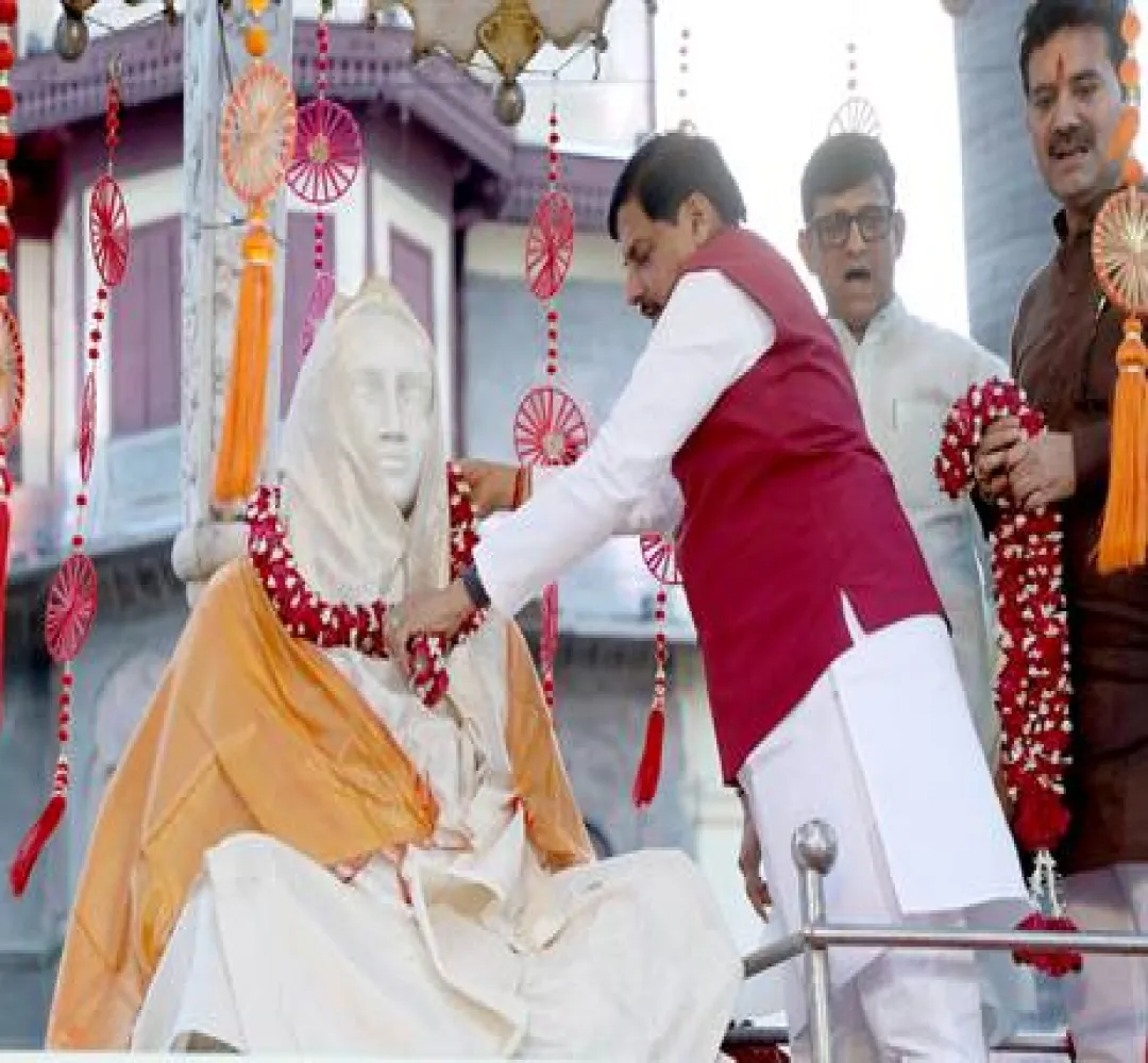 देवी अहिल्याबाई ने सदियों पहले रखी राष्ट्र जागरण की नींव : CM Dr. Yadav