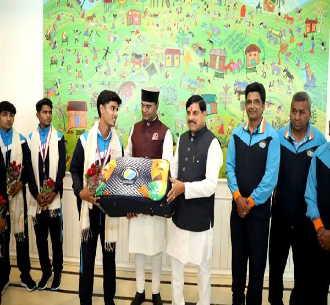 भारतीय हॉकी टीम में मध्यप्रदेश का बढ़ता प्रतिनिधित्व एक उपलब्धि : CM Dr. Yadav