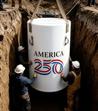 अमेरिका का 408 किलो का Time Capsule: 250 साल बाद खोले जाने का इंतजार