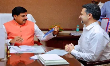 मुख्यमंत्री डॉ. यादव से मिले सीजी पॉवर के एमडी कौल