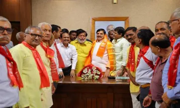 CM Dr. Yadav से मिले शाजापुर जिले के पेंशनर्स