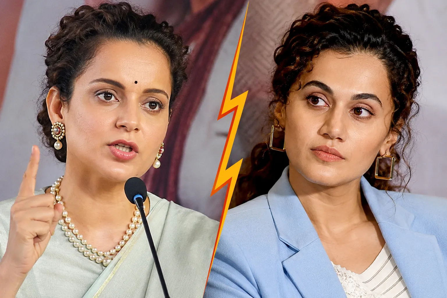 Kangana Ranaut का तापसी पन्नू पर फिर तीखा वार, मैं प्रतिष्ठित राजपूत जमींदार परिवार से हूं