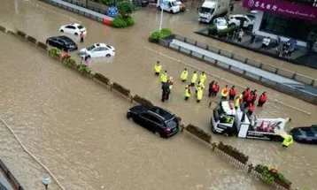 China के हैनान में भारी बारिश, 31 हजार से अधिक लोगों ने घर छोड़ा
