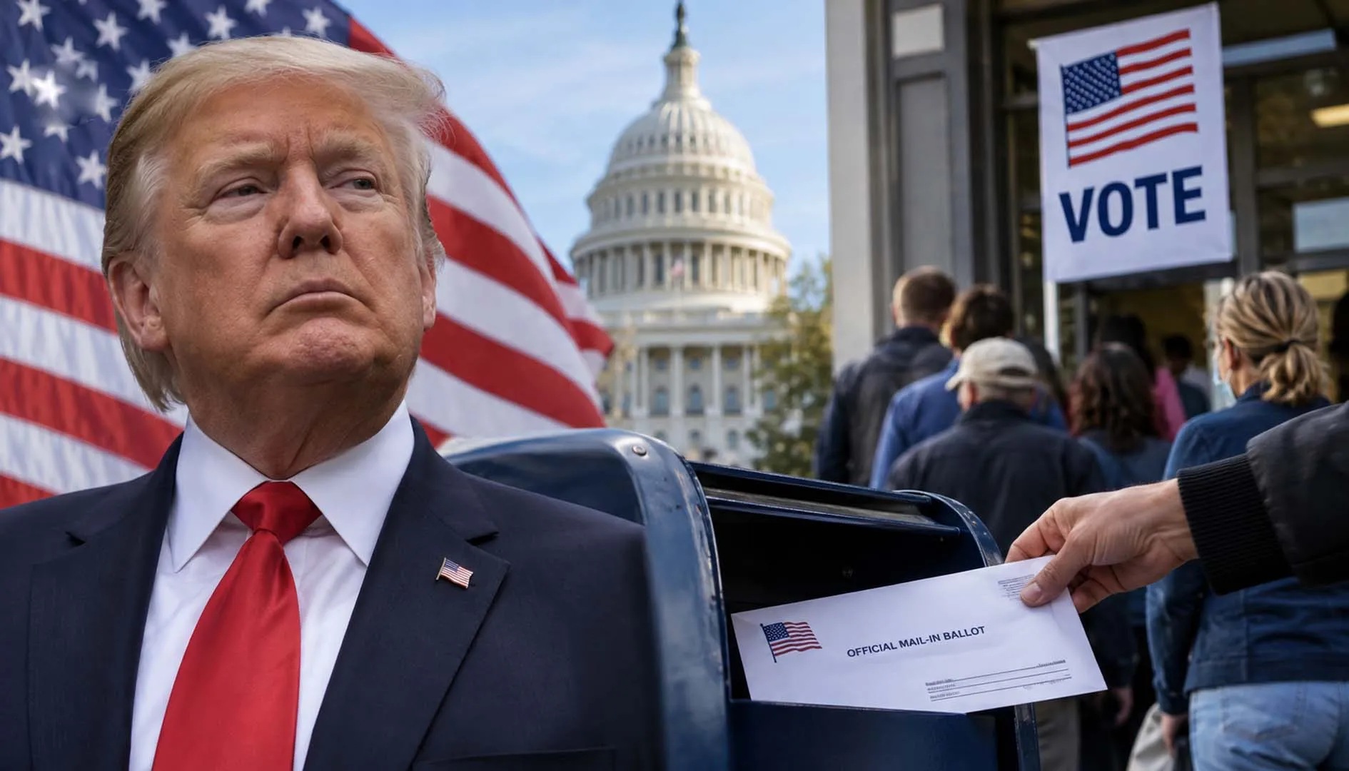 America में बजा मिडटर्म चुनावों का बिगुल, 45 दिन में होगा ट्रंप की किस्मत का फैसला