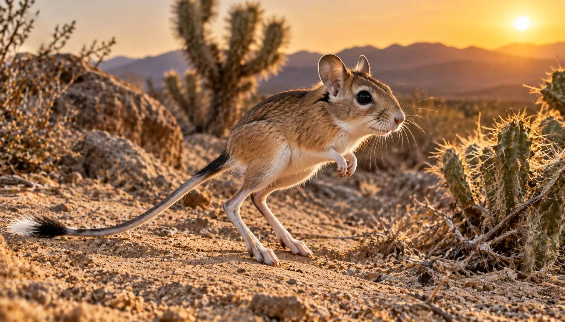 पूरी जिंदगी में कभी पानी नहीं पीता है Kangaroo Rat