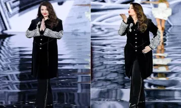 पेरिस फैशन वीक में Aishwarya Rai की अदा पर फैंस हुए फिदा
