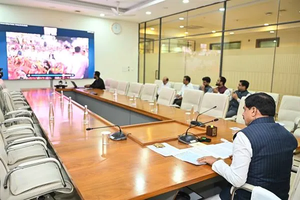 CM Dr. Yadav नागदा के नवदुर्गा महोत्सव से जुड़े वर्चुअली