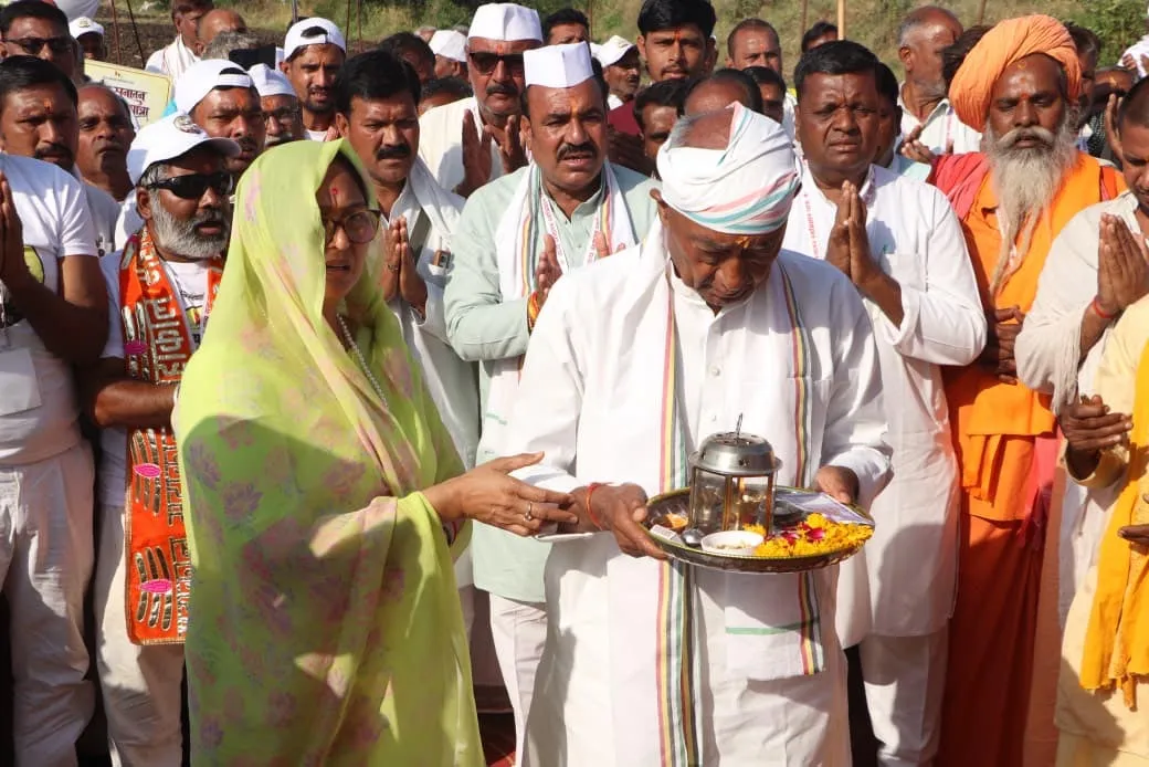 'Satya Sanatan Swabhiman Yatra' का सातवां दिन, शाजापुर से सारंगपुर तक पदयात्रा करेंगे दिग्विजय सिंह